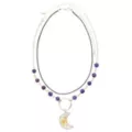 Moon Charm Necklace at Spencer's