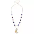 Moon Charm Necklace at Spencer's