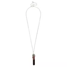 Snake Blood Vial Pendant Necklace at Spencer's