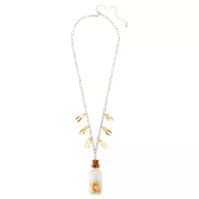 Tooth Charm and Jar Necklace at Spencer's