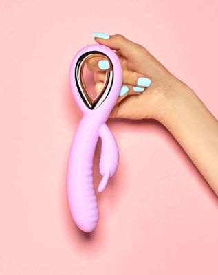 Thrill 2.0 Multi-Function Rechargeable Waterproof Rabbit Vibrator 9 Inch - Oona