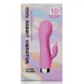 Rechargeable 10-Speed Mini Rabbit Vibrator - 5.1 Inch at Spencer's