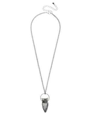 Owl O-Ring Chain Necklace