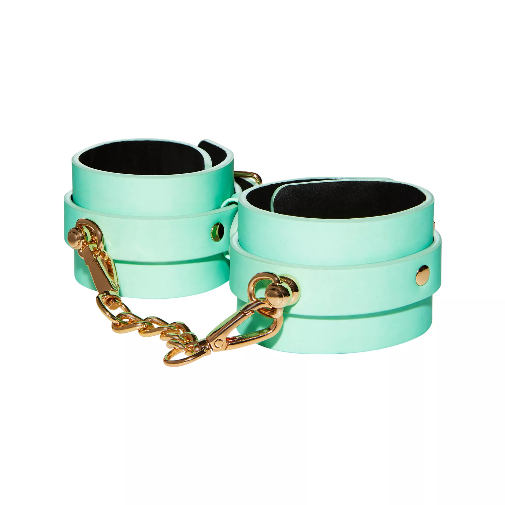 Green Glow-in-the-Dark Handcuffs - Pleasure Bound at Spencer's