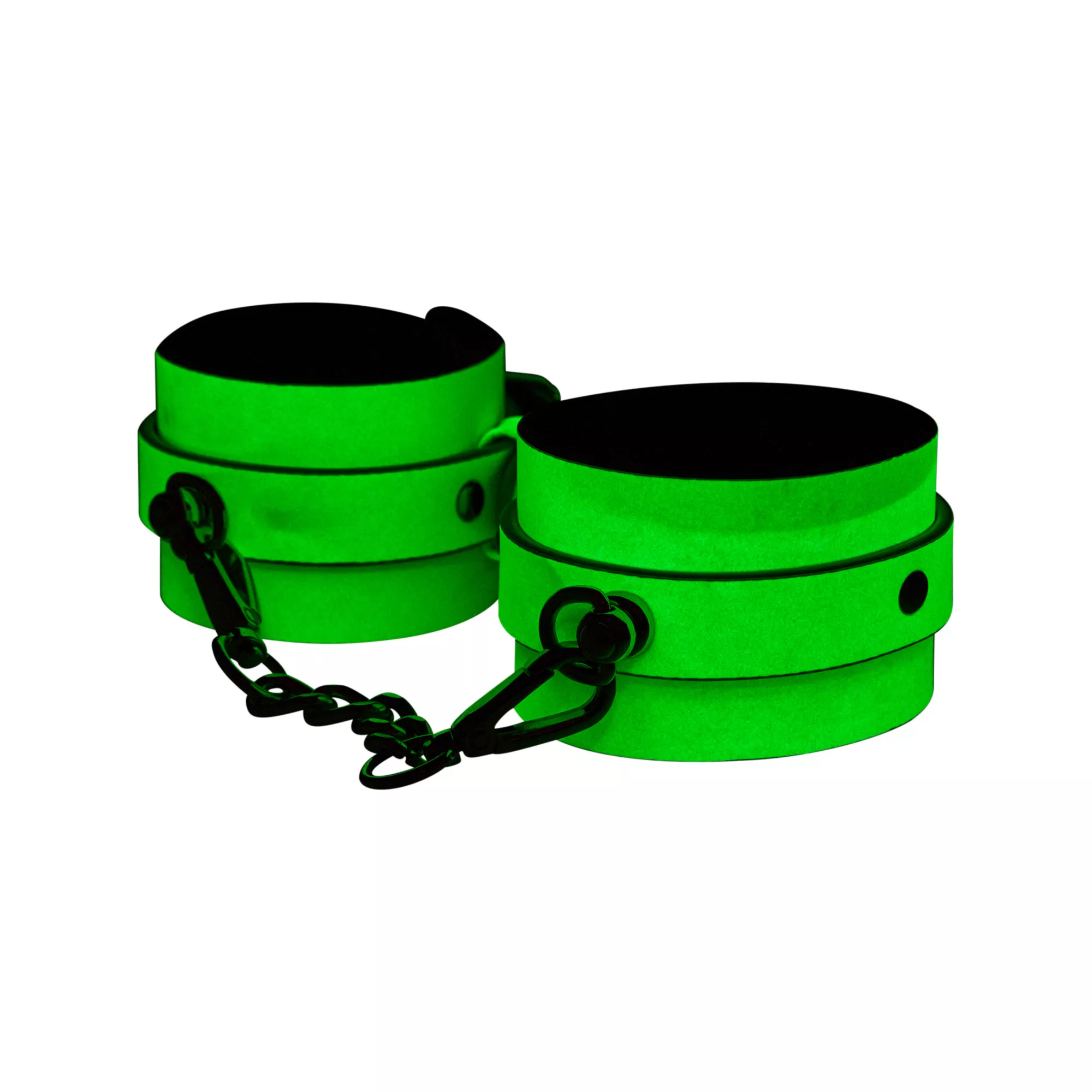 Green Glow-in-the-Dark Handcuffs - Pleasure Bound at Spencer's
