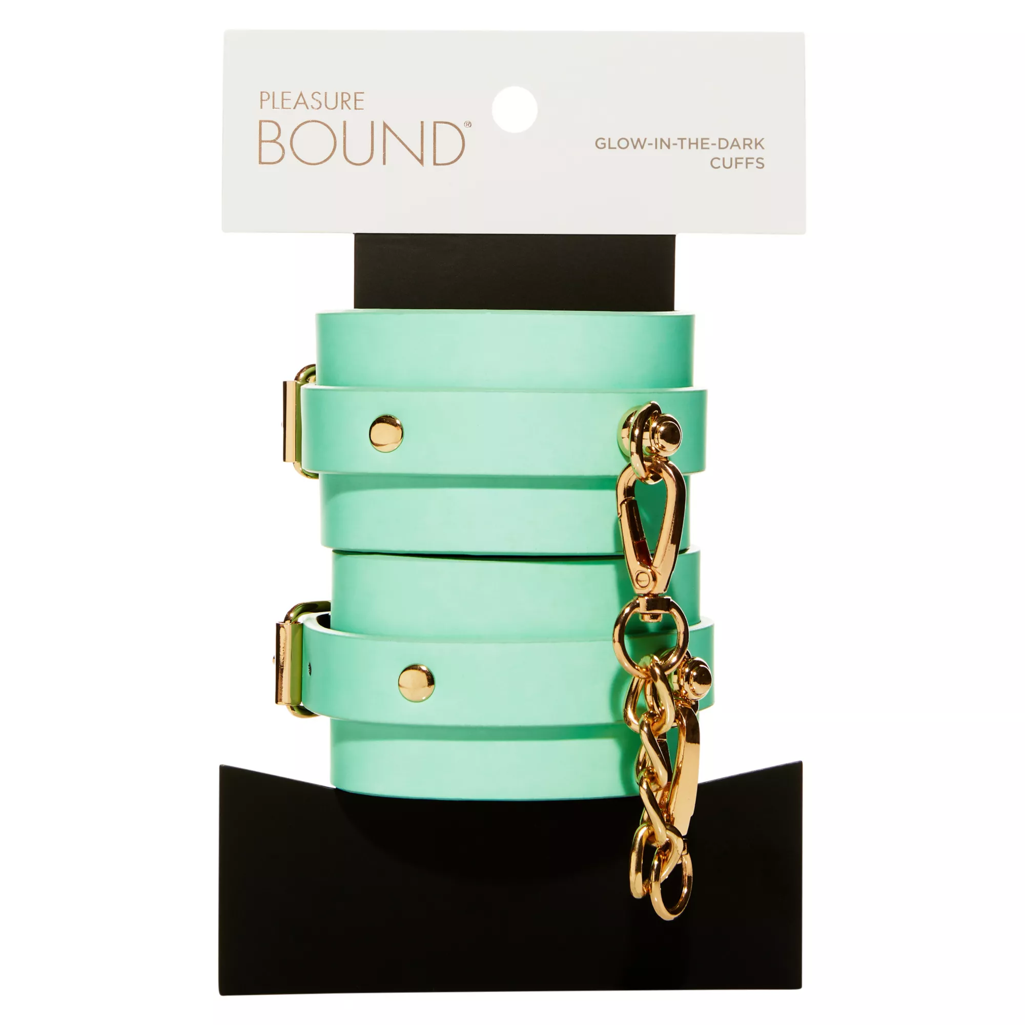 Green Glow-in-the-Dark Handcuffs - Pleasure Bound at Spencer's