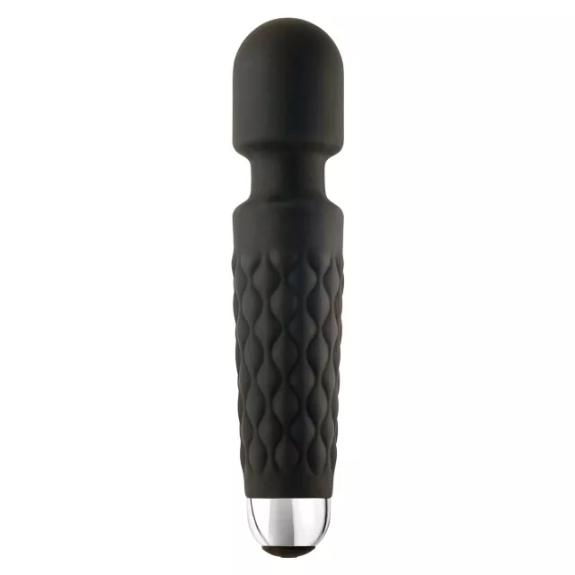 Black Velvet Waterproof 20-Function Multi-Speed Rechargeable Wand Massager  7 Inch - Hott Love Extreme - Spencer's
