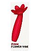 Pink Flower 10-Function Double Ended Vibrator 7.5 Inch