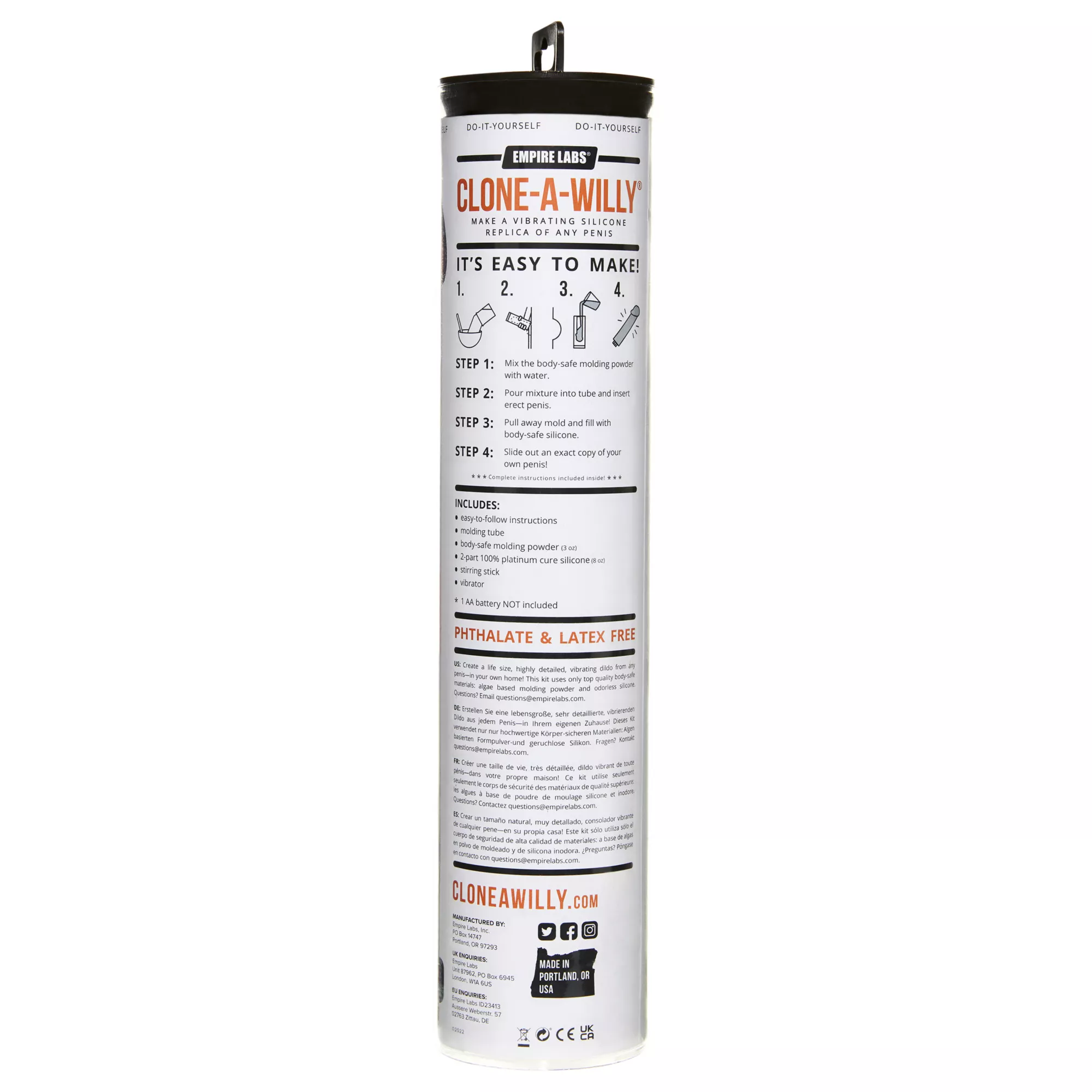 Clone-A-Willy Vibrator Kit - Medium Skin Tone at Spencer's