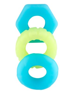 Glow In The Dark Rings- 3 Pack