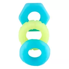 Glow Up Glow in the Dark Cock Rings 3 Pack - Arouz'd at Spencer's