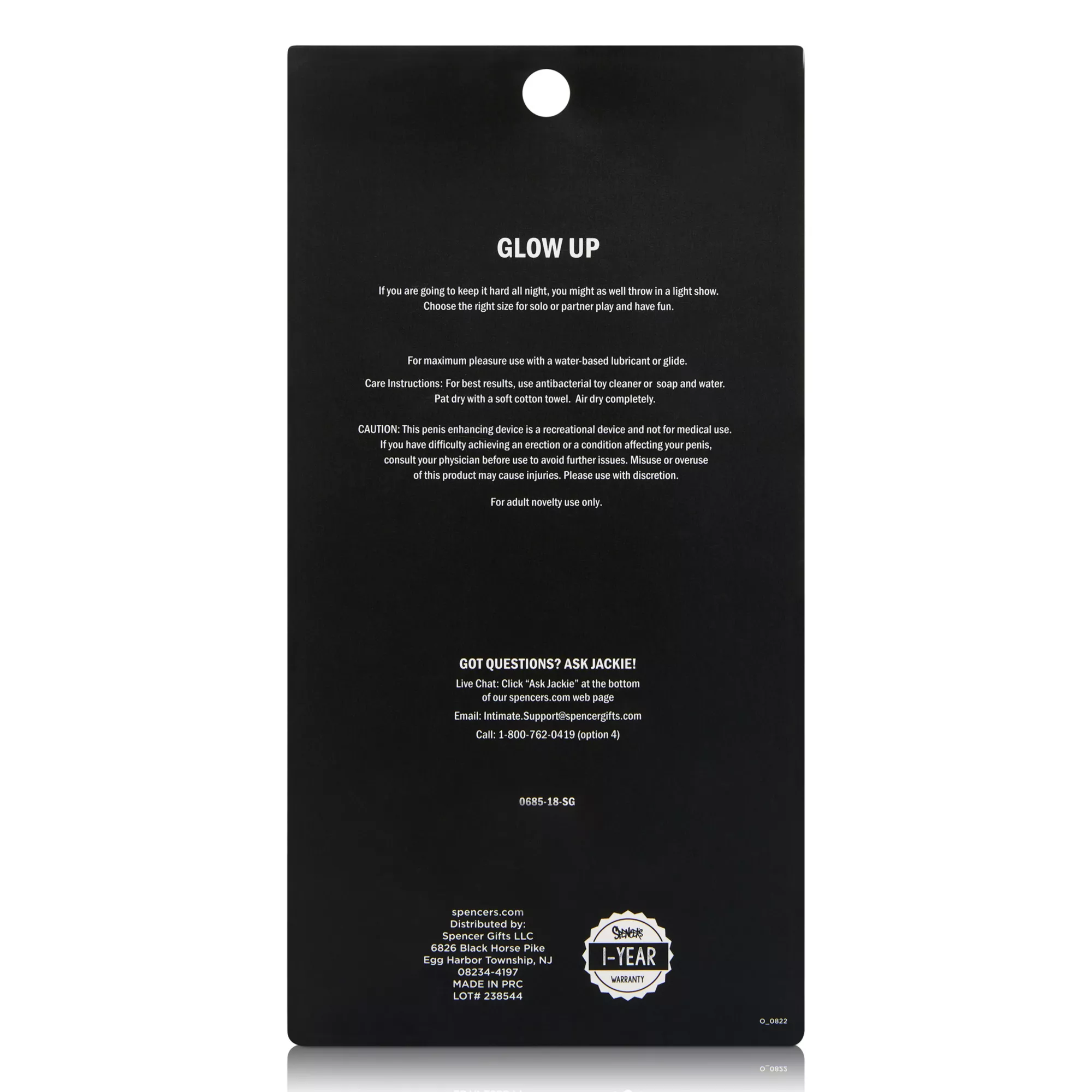 Glow Up Glow in the Dark Cock Rings 3 Pack - Arouz'd at Spencer's