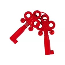 Red Metal Handcuffs - Pleasure Bound at Spencer's
