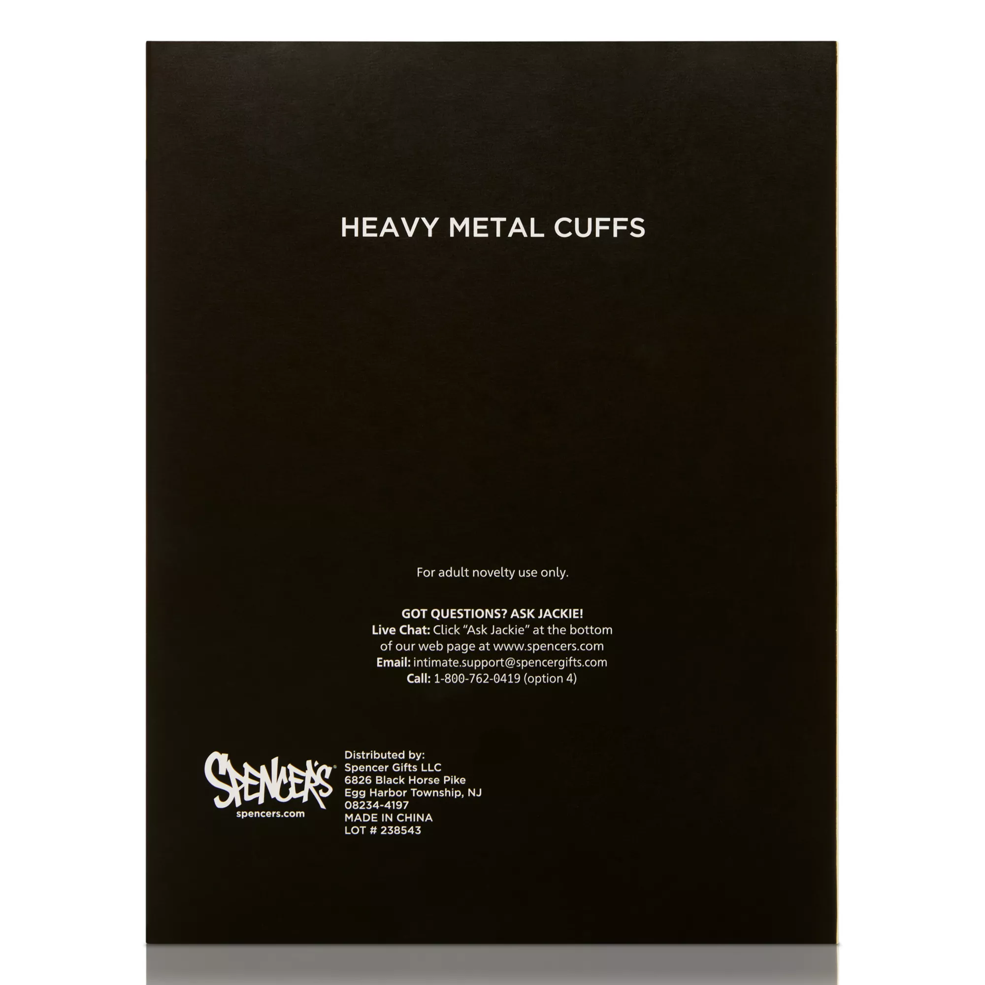 Red Metal Handcuffs - Pleasure Bound at Spencer's