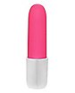 10-Function Rechargeable Lipstick Vibrator - 4.1 Inch