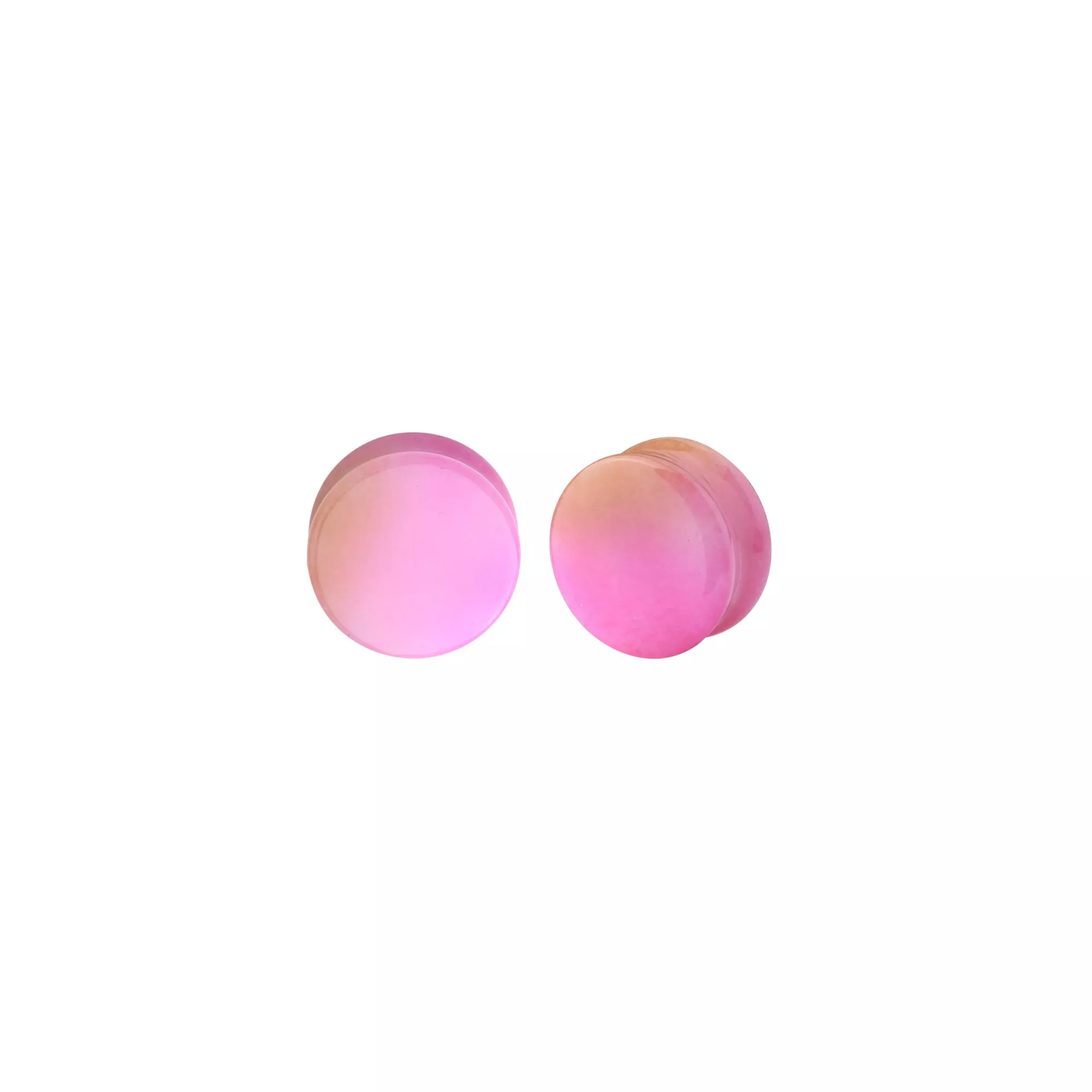 Pink Jade Stone Plugs at Spencer's