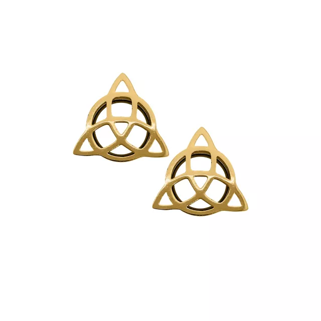 Gold Triquetra Screw Fit Tunnel Plugs Spencer's