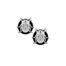 Black Beetle Screw Fit Tunnel Plugs at Spencer's