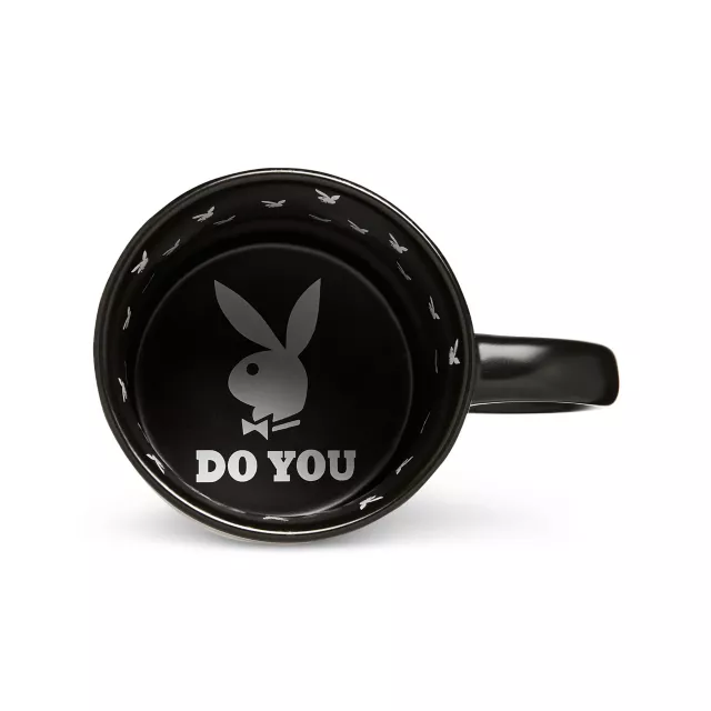 Black Playboy Logo Coffee Mug - 20 oz.
