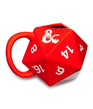 Dungeons & Dragons 20-Sided Dice Molded Coffee Mug - 15 oz.