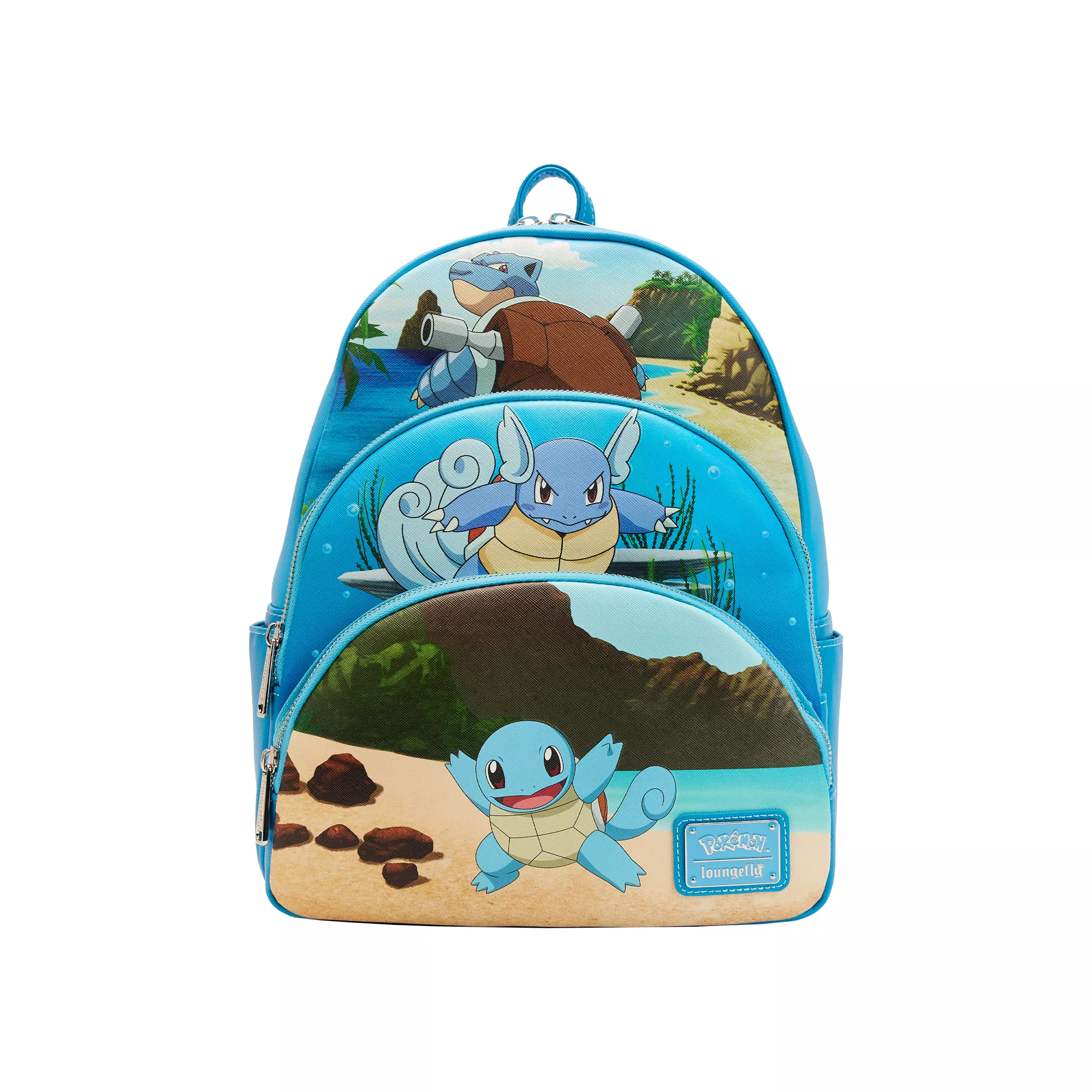 Loungefly Squirtle Evolution Mini Backpack - Pokémon at Spirit Halloween
