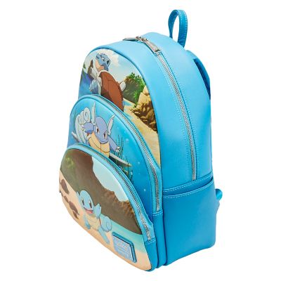 Loungefly Squirtle Evolution Mini Backpack - Pokemon