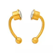 Goldtone Magnetic Fake Septum Ring at Spencer's