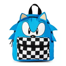 3D Sonic Checkered Mini Backpack - Sonic the Hedgehog at Spencer's