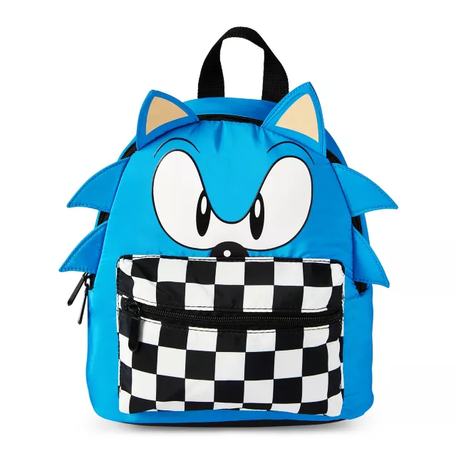 3D Sonic Checkered Mini Backpack - Sonic the Hedgehog at Spencer's