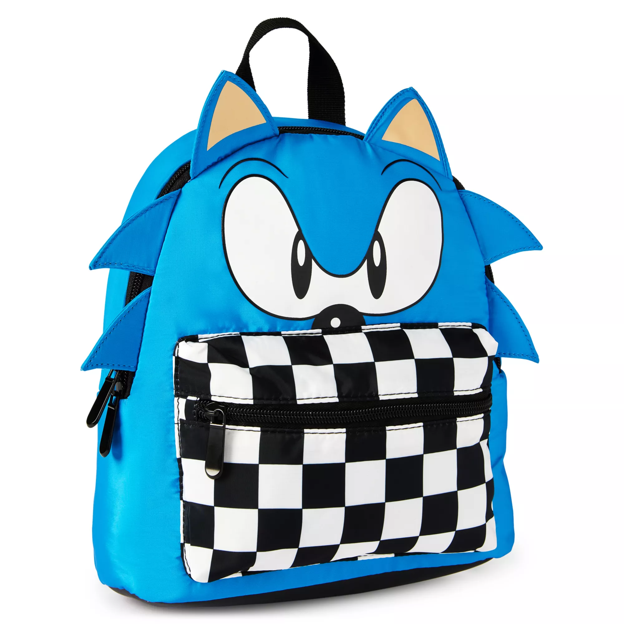 3D Sonic Checkered Mini Backpack - Sonic the Hedgehog at Spencer's