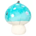 Micro Squishable Turquoise Mushroom Keychain at Spencer's