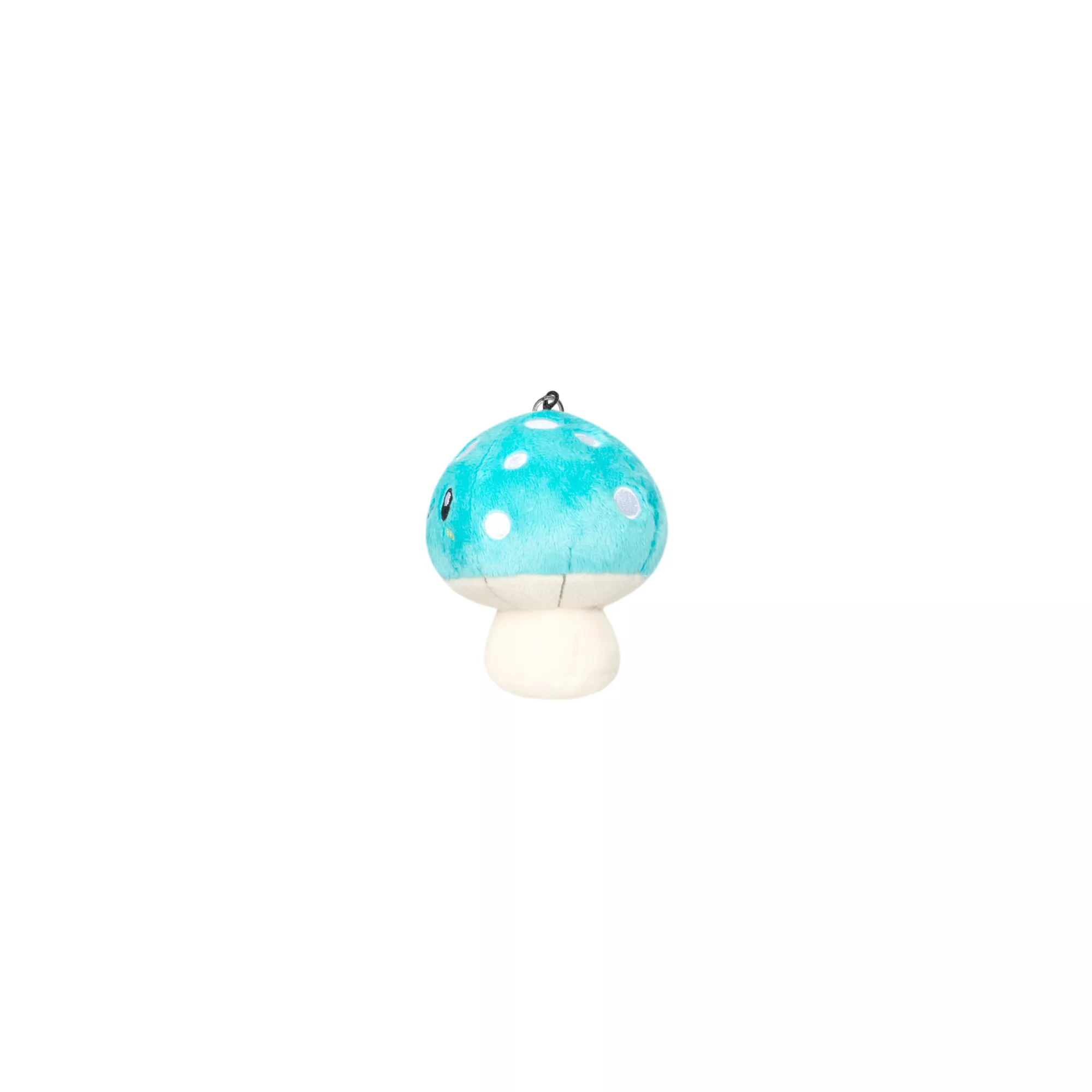 Micro Squishable Turquoise Mushroom Keychain at Spencer's