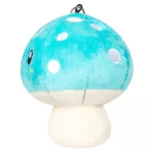 Micro Squishable Turquoise Mushroom Keychain at Spencer's