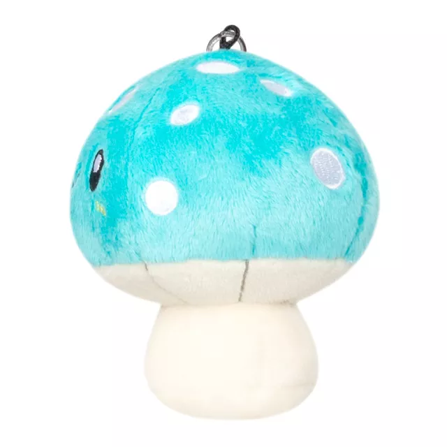 Micro Squishable Turquoise Mushroom Keychain at Spencer's