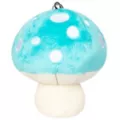 Micro Squishable Turquoise Mushroom Keychain at Spencer's