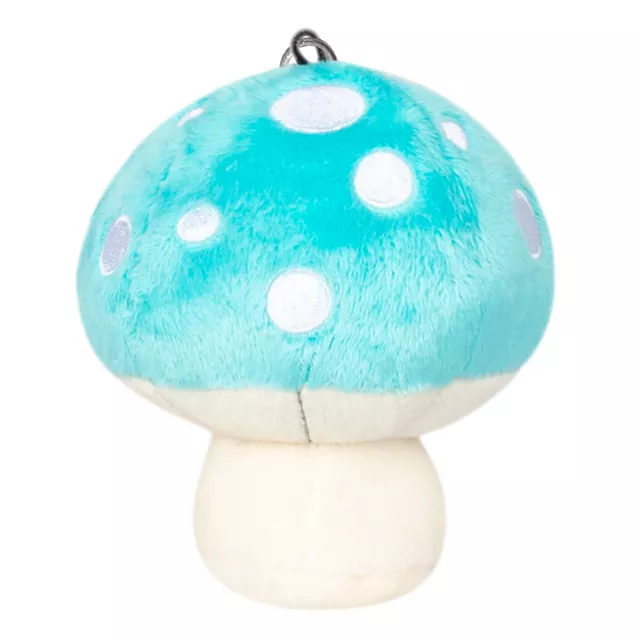Micro Squishable Turquoise Mushroom Keychain at Spencer's
