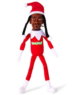 Snoop on the Stoop 12” Snoop Dogg Christmas Red Plush Figurine 