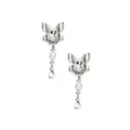 CZ Butterfly Dangle Fake Plugs - 18 Gauge at Spencer's