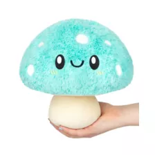Squishable Snacker Turquoise Mushroom Plush at Spencer's