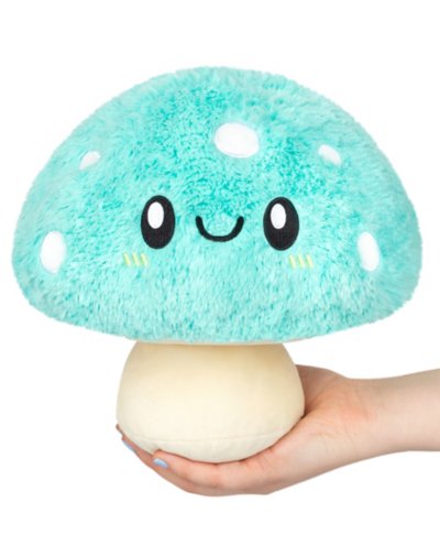 Squishable Snacker Turquoise Mushroom Plush