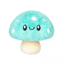 Squishable Snacker Turquoise Mushroom Plush at Spencer's