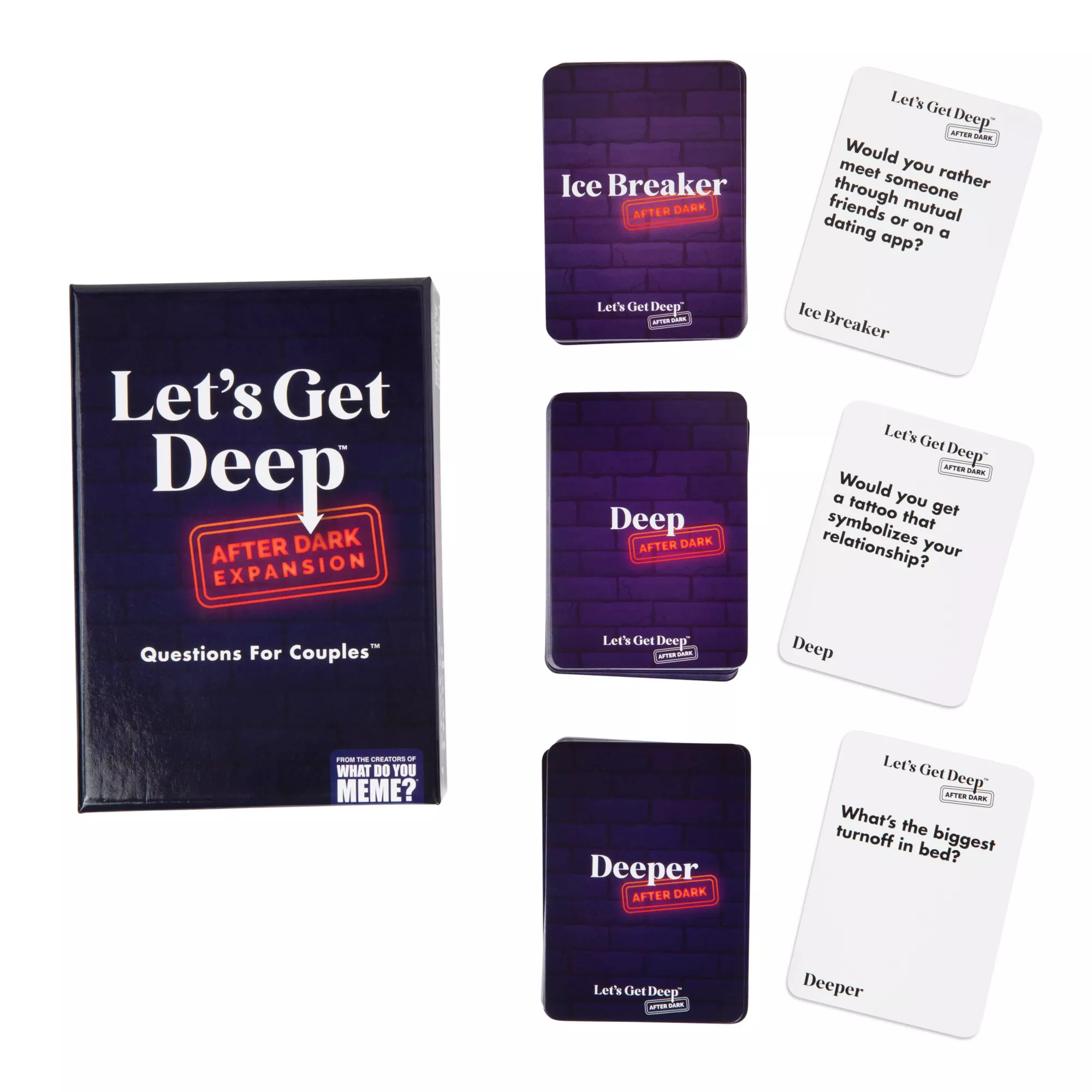 Let's Get Deep Couples Game After Dark Expansion Pack at Spencer's