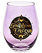 Goddess Energy Stemless Wine Glass - 20 oz.