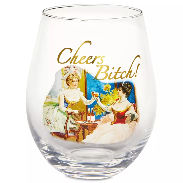 Cheers Bitch Stemless Wine Glass - 20 oz. at Spencer's