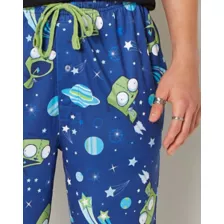 Blue Invader Zim Lounge Pants at Spencer's