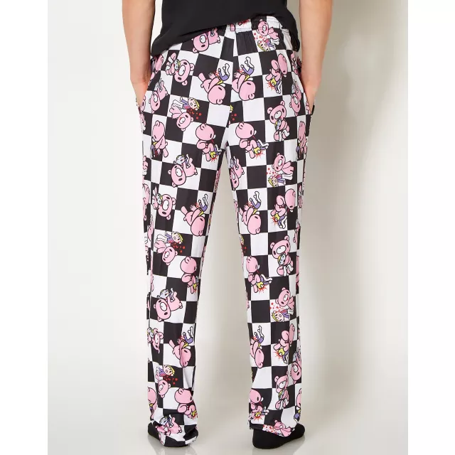 Checkered Gloomy Bear Lounge Pants at Spencer's