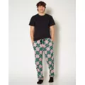 Checkered Demon Slayer Lounge Pants at Spencer's