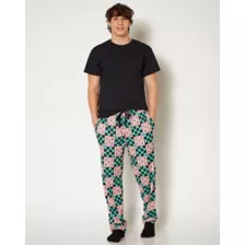 Checkered Demon Slayer Lounge Pants at Spencer's