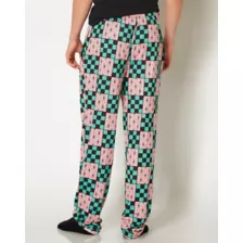Checkered Demon Slayer Lounge Pants at Spencer's