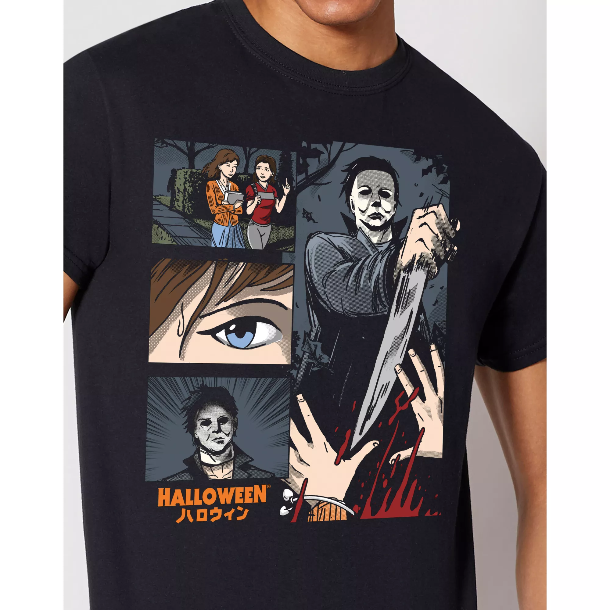 Anime Michael Myers T Shirt - Halloween at Spencer's
